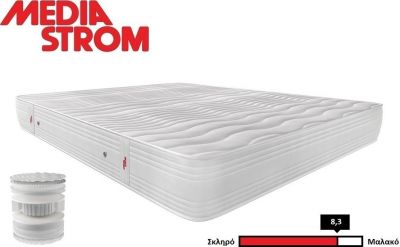 Media Strom Prestige 4G Στρώμα Μονό 80x190-200cm