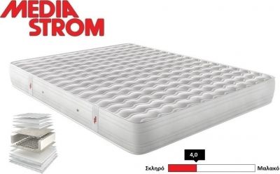 Media Strom Ultra 4G Στρώμα Μονό 82-90x200cm