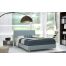Κρεβάτι Roma Ντυμένο Διπλό Ύφασμα Media strom 150x200cm