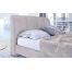 Κρεβάτι Brooklyn Ντυμένο Ημίδιπλο Ύφασμα Media strom 110x200cm