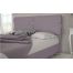Κρεβάτι Irida Ντυμένο Μονό Ύφασμα Media strom 90x190-200cm