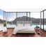 Κρεβάτι Vitoria Ντυμένο Διπλό Ύφασμα Media strom 160x200cm