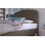 Κρεβάτι  Parma  Ντυμένο Διπλό Ύφασμα Media strom 150×200 cm